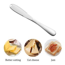 Multifunction Stainless Steel Butter Cream Knife Western Cream Cutter Utensils Cutlery Dessert Tool