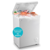 3.5 Cubic Chest Refrigerator zer Feet with Removable Storage Basket Deep Compact zer