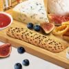 With Knives 7 Piece Bamboo Cheese Board Set