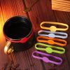 6Pcs/set Silicone Wine Glass Drink Marker for Drinks Cups Beverage Glasses Wine Glass Labels Tag Signs