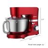 ZOKOP ZK-1503 Chef Machine 5.5L 660W Mixing Pot With Handle Red Spray Paint