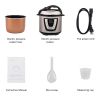 1000W Push-button stainless steel electric pressure cooker 13 in 1 cooking mode