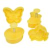 Plastic Biscuit Cutter Baking Mold Kitchen Rabbit Pattern Pastry 3d Mold Cake Decorating Tool