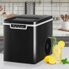 26Lbs/24H Portable Ice Maker Machine with Scoop and Basket