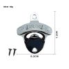 1/2/4Pcs Home Kitchen Gadgets Bottle Opener Wall Mounted Vintage Retro Alloy Hanging Open Beer Tools