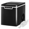 26Lbs/24H Portable Ice Maker Machine with Scoop and Basket