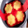 Baking Tools Silicone Egg Omelette 4 With 4 Holes Silicone Egg Omelette Pancake With Multiple Option