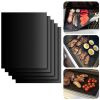 BBQ Mat Reuseable Barbecue Non-stick Liners Pan Fry Liner Pads Cooking Tool Sheet Pad