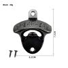 1/2/4Pcs Home Kitchen Gadgets Bottle Opener Wall Mounted Vintage Retro Alloy Hanging Open Beer Tools